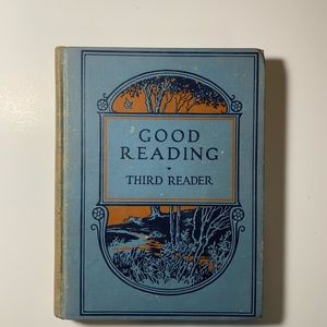 Antique 1926 Third Grade Reader (Reading Book)
